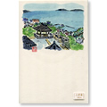 ポストカード-観音堂から琵琶湖を望む
